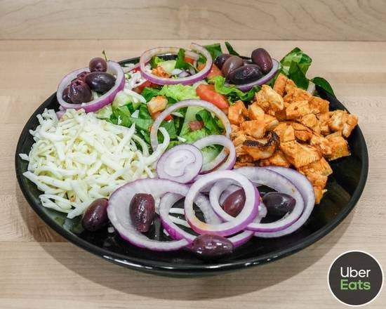 Half pan chicken salad.